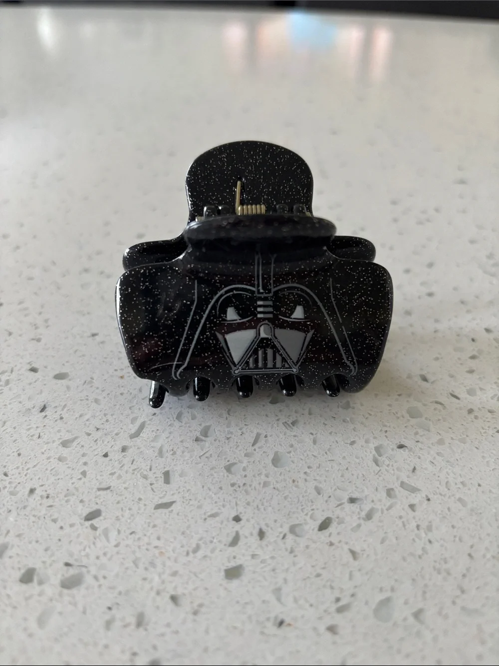 Kitsch Black Darth Vader Hair Clip - Star Wars Inspired